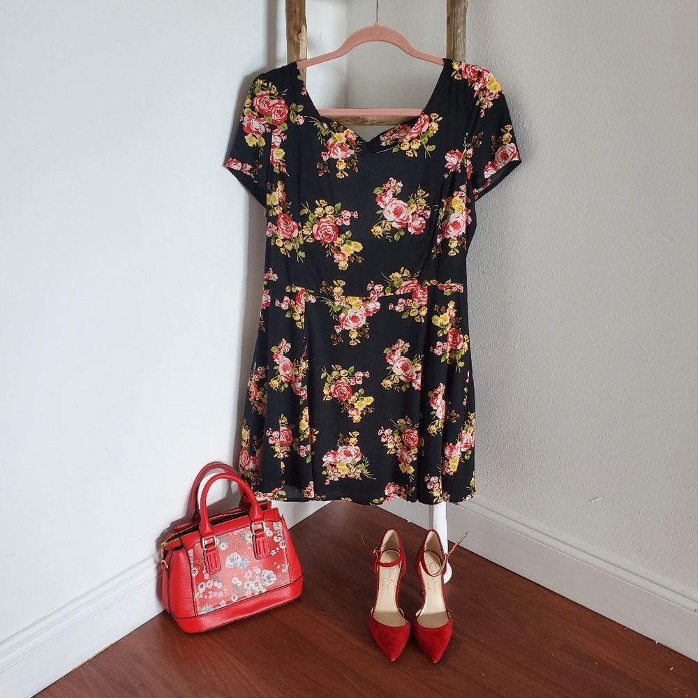 Mini Floral Dress